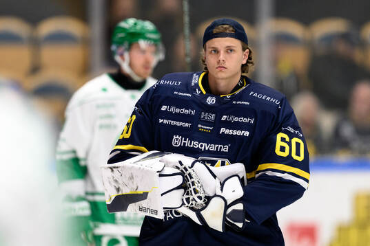 HV71s målvakt Lukas Höglind
