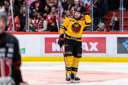 Luleås Oscar Engsund deppar