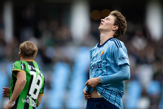 Djurgårdens August Priske Flyger deppar