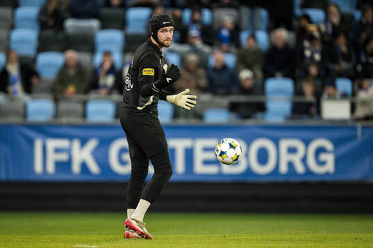 Mjällbys målvakt målvakt Noel Törnqvist