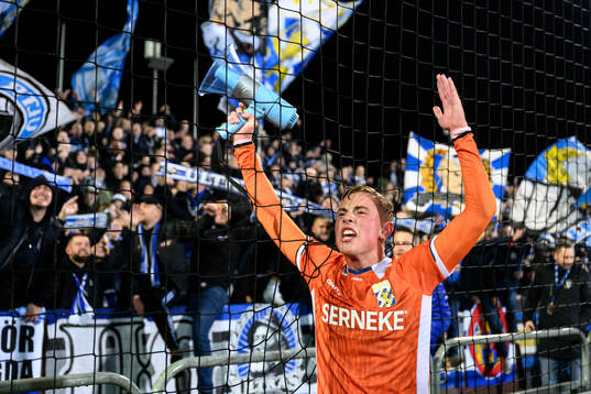 IFK Göteborgs Benjamin Brantlind jublar