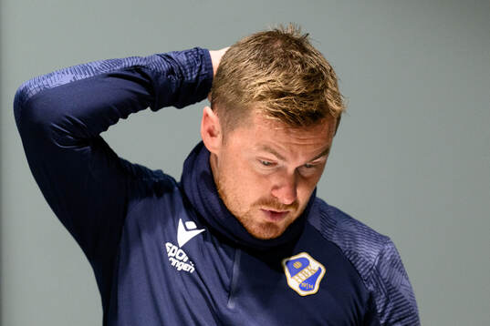Halmstads tränare Johan Lindholm