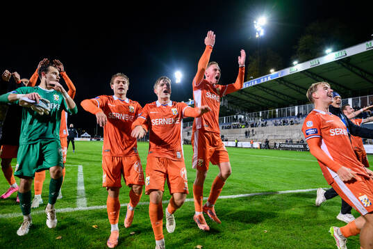 IFK Göteborgs Alfons Borén, Felix Eriksson och Benjamin
