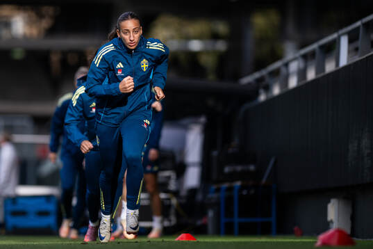 Rosa Kafaji of the Swedish women's national football team