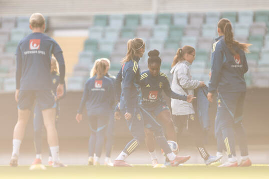 Monica Jusu Bah of the Swedish women's national football
