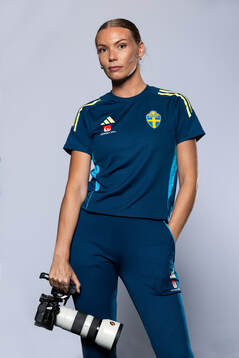 Content creator Emma Watson of the Swedish women's national