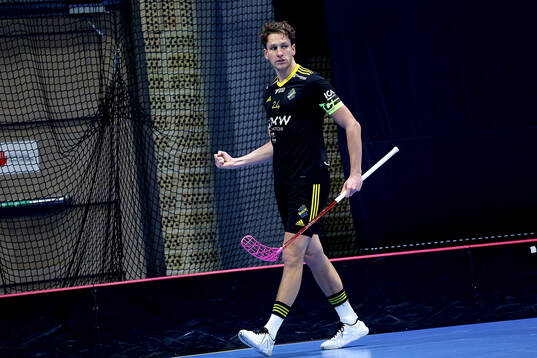AIK's Andreas Stefansson jublar