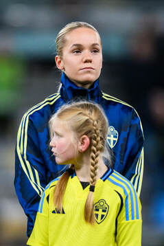 Hanna Lundkvist of Sweden at lineup