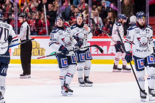Linköpings Markus Ljungh och Robin Kovacs deppar