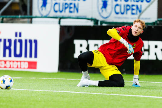 Östersunds målvakt Rasmus Forsell