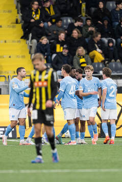 Malmö FFs Hugo Bolin jublar