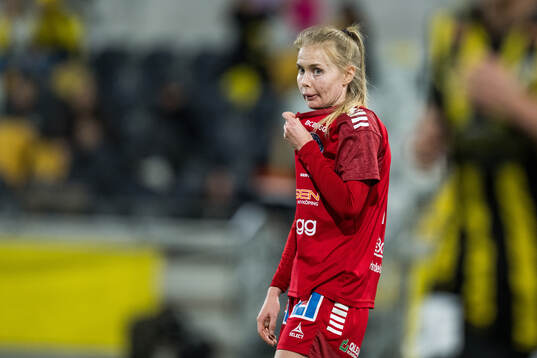 Linköpings Malin Johnsen Brenn deppar
