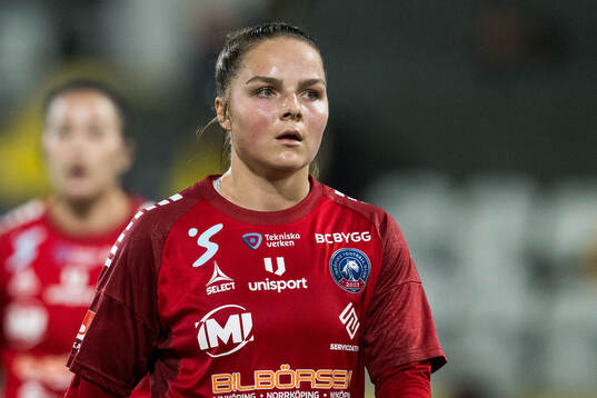 Linköpings Keera Michele Melenhorst deppar