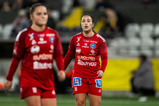 Linköpings Michelle de Jongh deppar