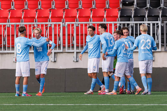 Malmö FFs Victor Thorelli jublar