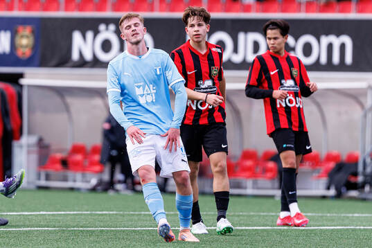Malmö FFs Emilijan Andersson deppar