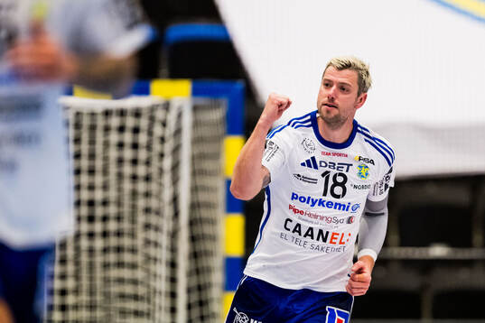 Ystad IFs Niclas Ekberg jublar