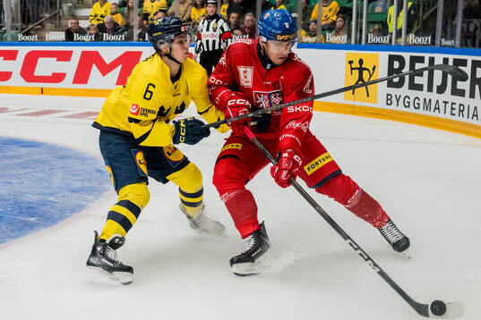 Isac Hedqvist of Sweden and Libor Hájek of Czech Republic