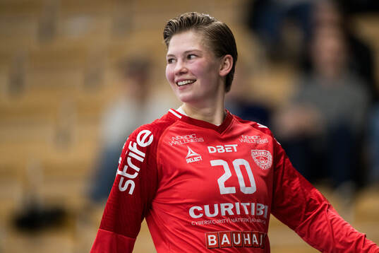Skurus målvakt Rebecca Nilsson
