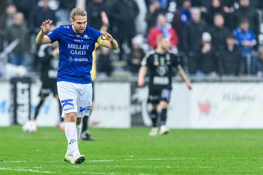 Trelleborgs Charlie Weberg deppar