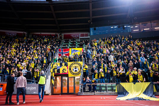 Spectators in the stands
