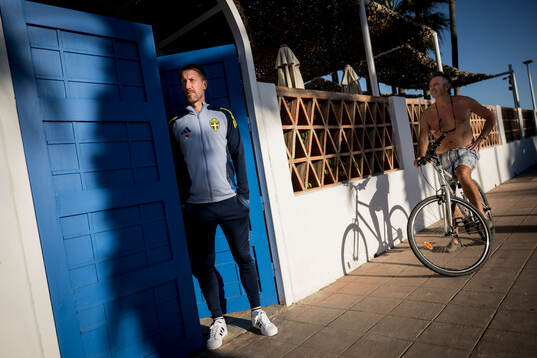 Head coach Graham Potter of the Swedish national football