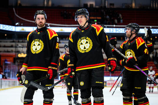 Brynäs Jack Kopacka och Oskar Lindblom deppar