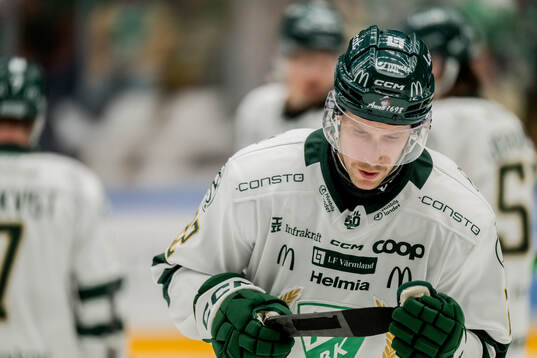 Färjestads Per Åslund deppar