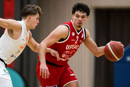 Umeås Isac Åhnstrand och Uppsalas Max Andersson
