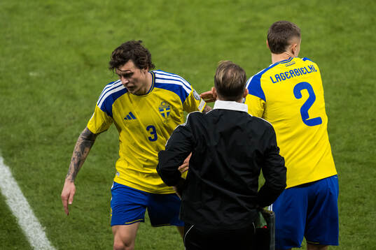 Victor Nilsson Lindelöf and Gustaf Lagerbielke of Sweden