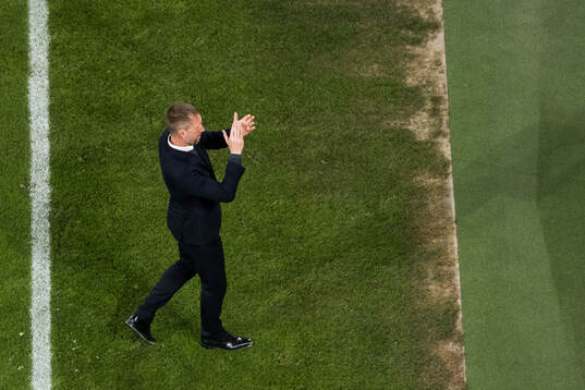 Head coach Graham Potter of Sweden