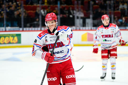 Timrås Didrik Strömberg deppar