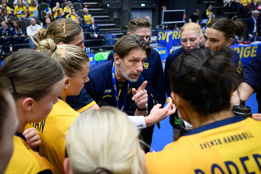 Head coach Tomas Axnér of Sweden