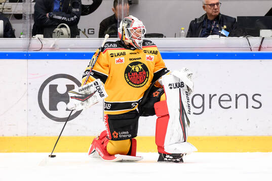 Luleås målvakt Matteus Ward