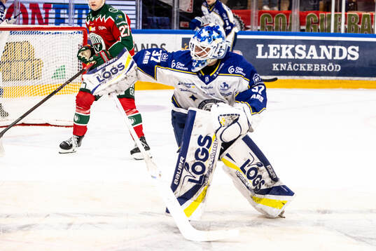 Leksands målvakt Jakob Hellsten