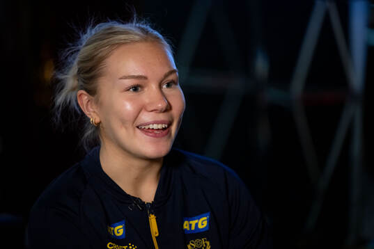 Thea Kylberg of the Swedish women's national handball team