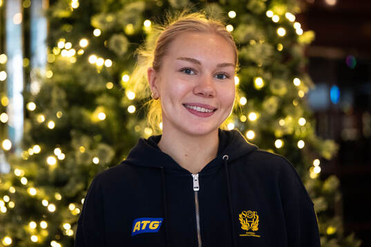 Thea Kylberg of Sweden of the Swedish women's national