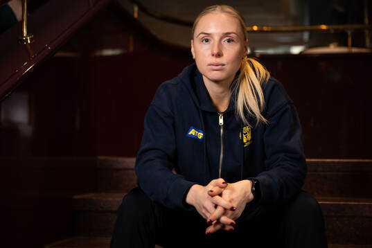 Mathilda Lundström of Sweden of the Swedish women's