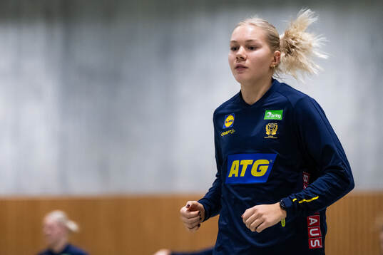 Thea Kylberg of the Swedish women's national handball team