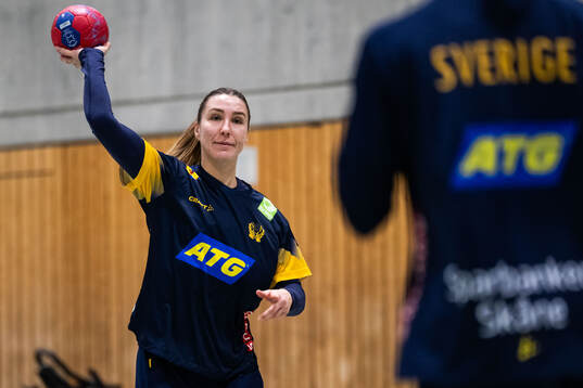 Anna Lagerquist of the Swedish women's national handball