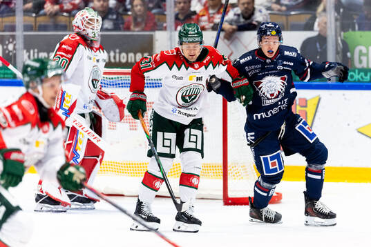 Frölundas Nicklas Lasu och Linköpings Oliver Johansson