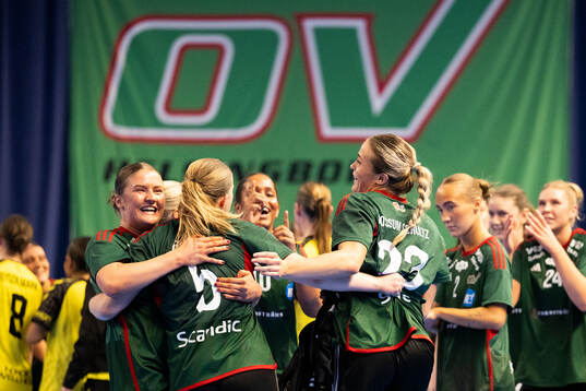 OV Helsingborgs Agnes Bladh, Alice Hirsch och Ebba Fossum