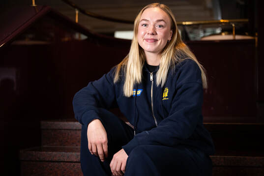 Vilma Matthijs Holmberg of the Swedish women's national