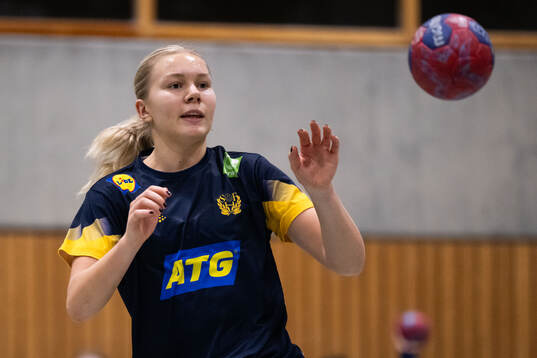 Thea Kylberg of the Swedish women's national handball team