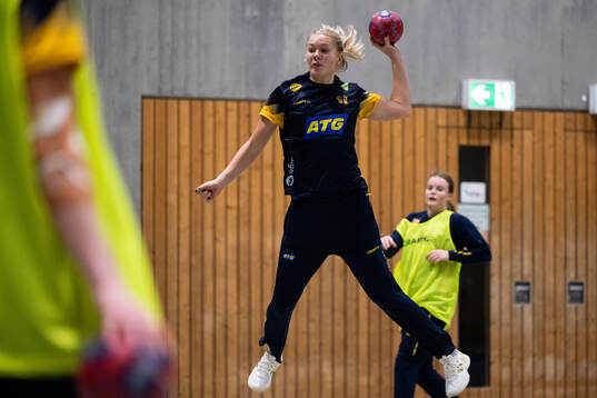 Thea Kylberg of the Swedish women's national handball team