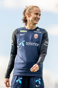 Caroline Graham Hansen of the Norwegian women's national