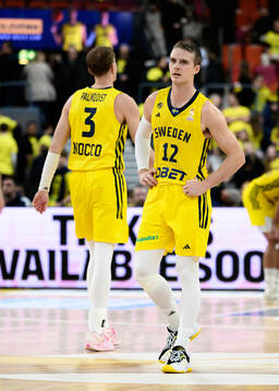 Ludvig Håkanson of Sweden looks dejected