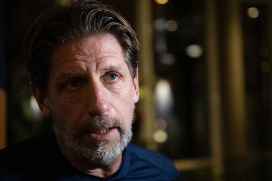 Head coach Tomas Axnér of the Swedish women's national