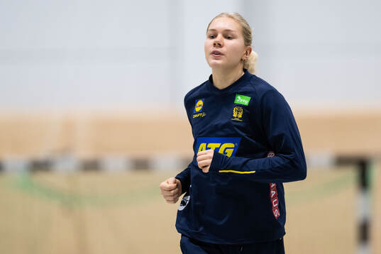 Thea Kylberg of the Swedish women's national handball team