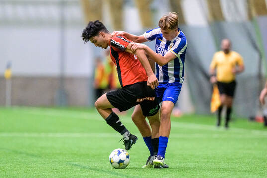 Brommapojkarnas Anas Maache och IFK Göteborgs Oliver